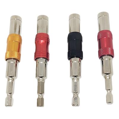 1/4 "Sechskant-Magnetring-Schraubendreher-Bits Bohrer Handwerkzeuge Bohrer-Verlängerungsstange Schnellwechselhalter Antriebsführung Schraube Bohrerspitze