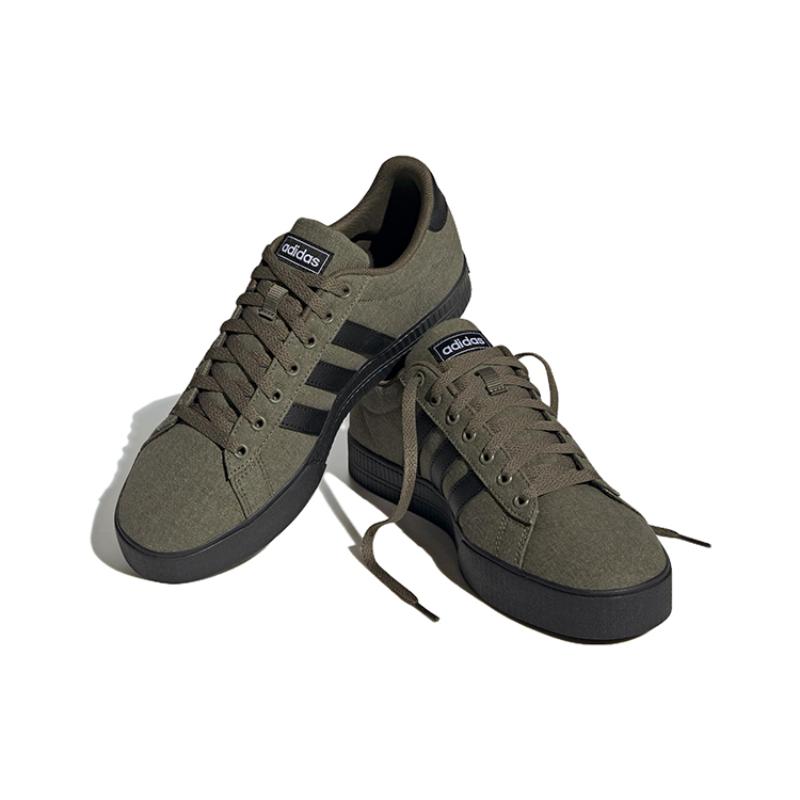 adidas neo Daily 3.0 Olive Green Core Black Sneakers HP6029