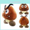 Adorable 6'' Super Mario Bros. Sad Goomba Stuffed Plush Doll Toy For All Ages