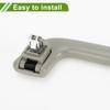 HOPESPANNER 1 Piece Car Roof Handle Gray Front Roof Pull
