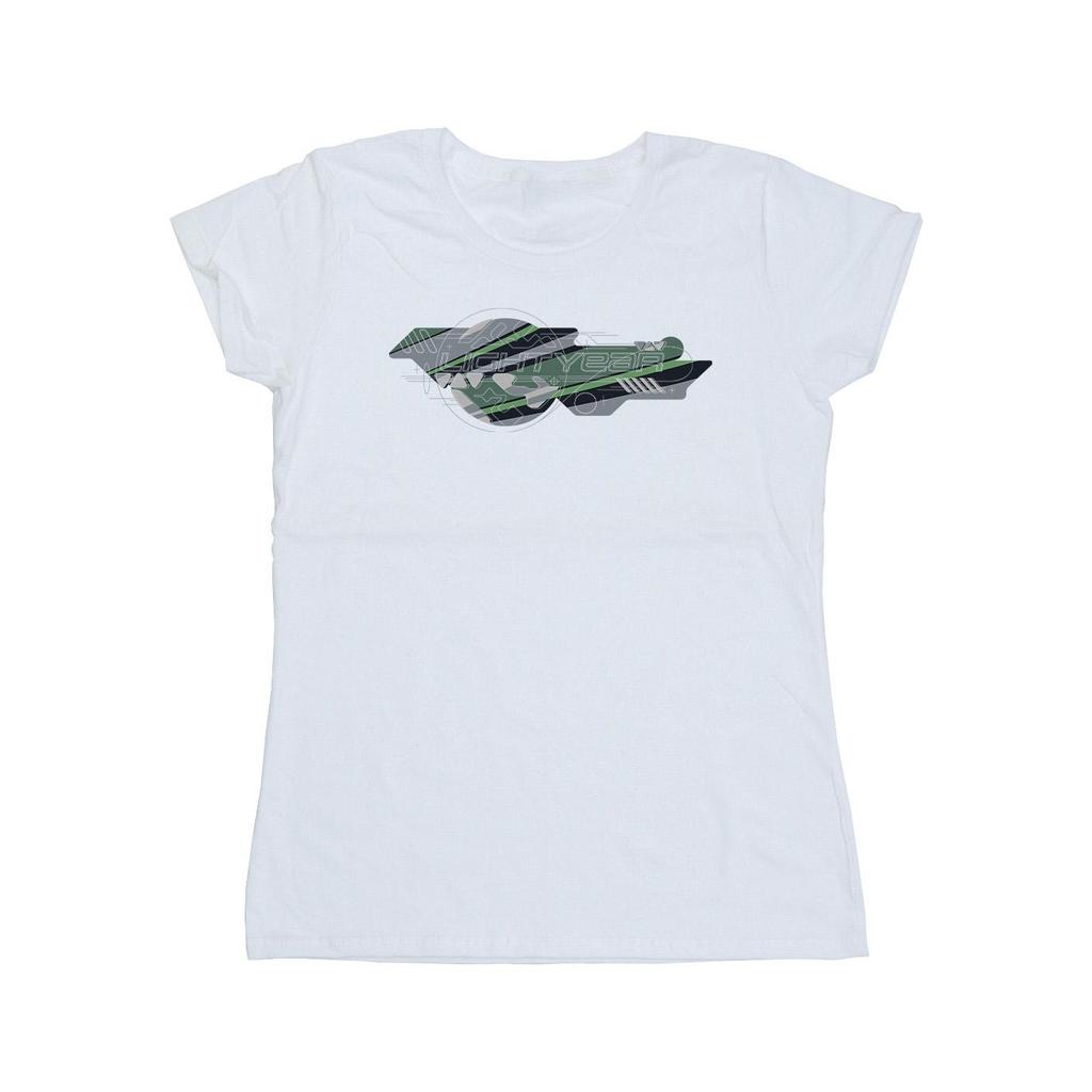 Disney Womens/Ladies Lightyear Graphic Title Cotton T-Shirt