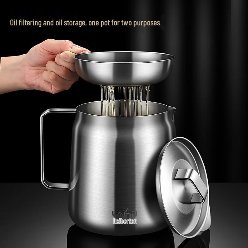 Laibodun 304 Stainless Steel Oil Filter Pot