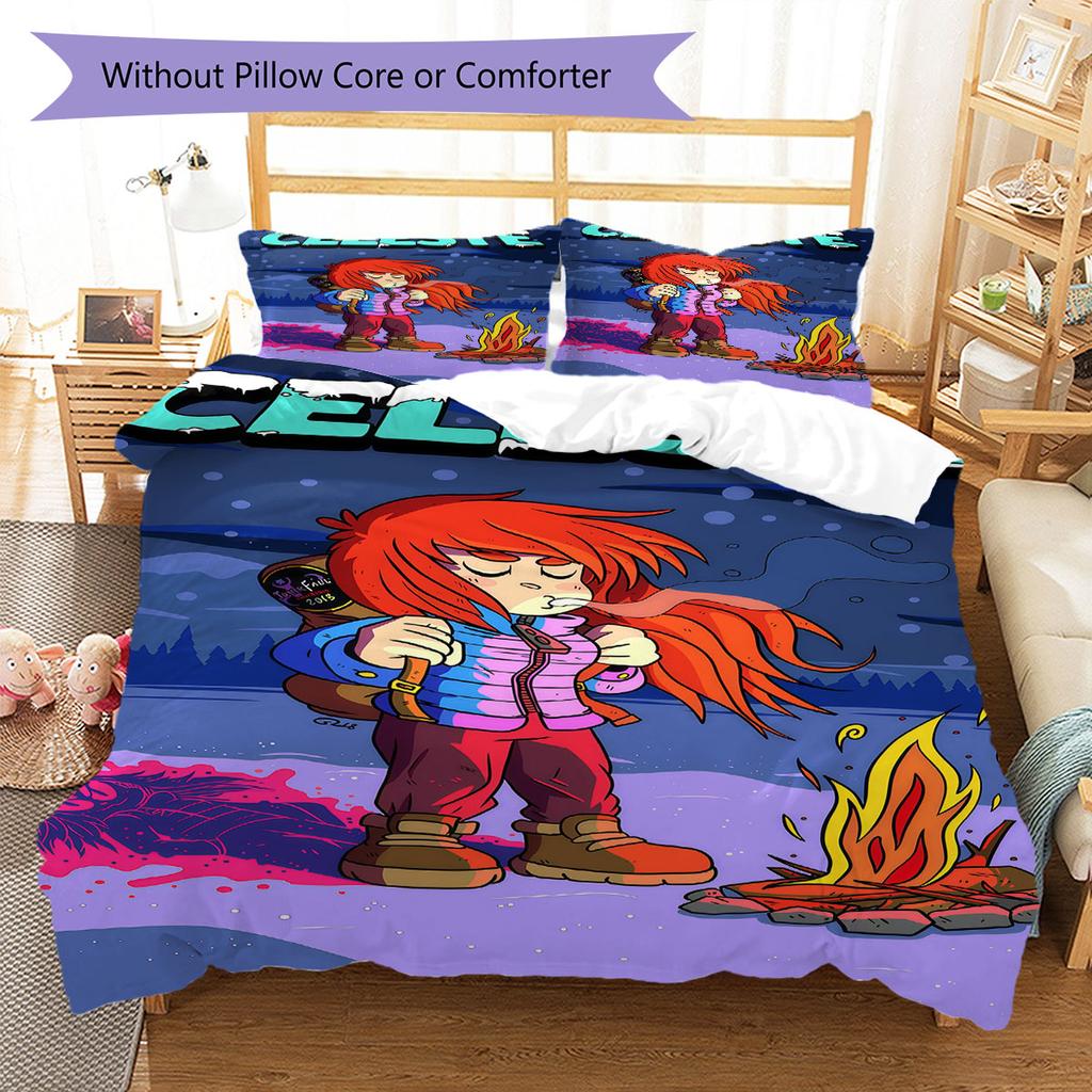 Celeste Horizon Bedding Quilt Set Quilt Cover Pillowcase Home Decoration Birthday Gift (1 * Duvet Cover + 2 * Pillowcase, Without Core)