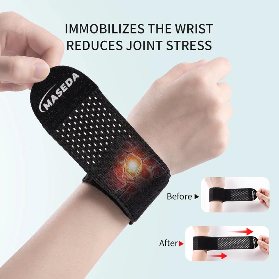 1Pc Adjustable Wrist Brace Support Straps For Fitness Weightlifting Tendonitis Carpal Tunnel Arthritis Relief