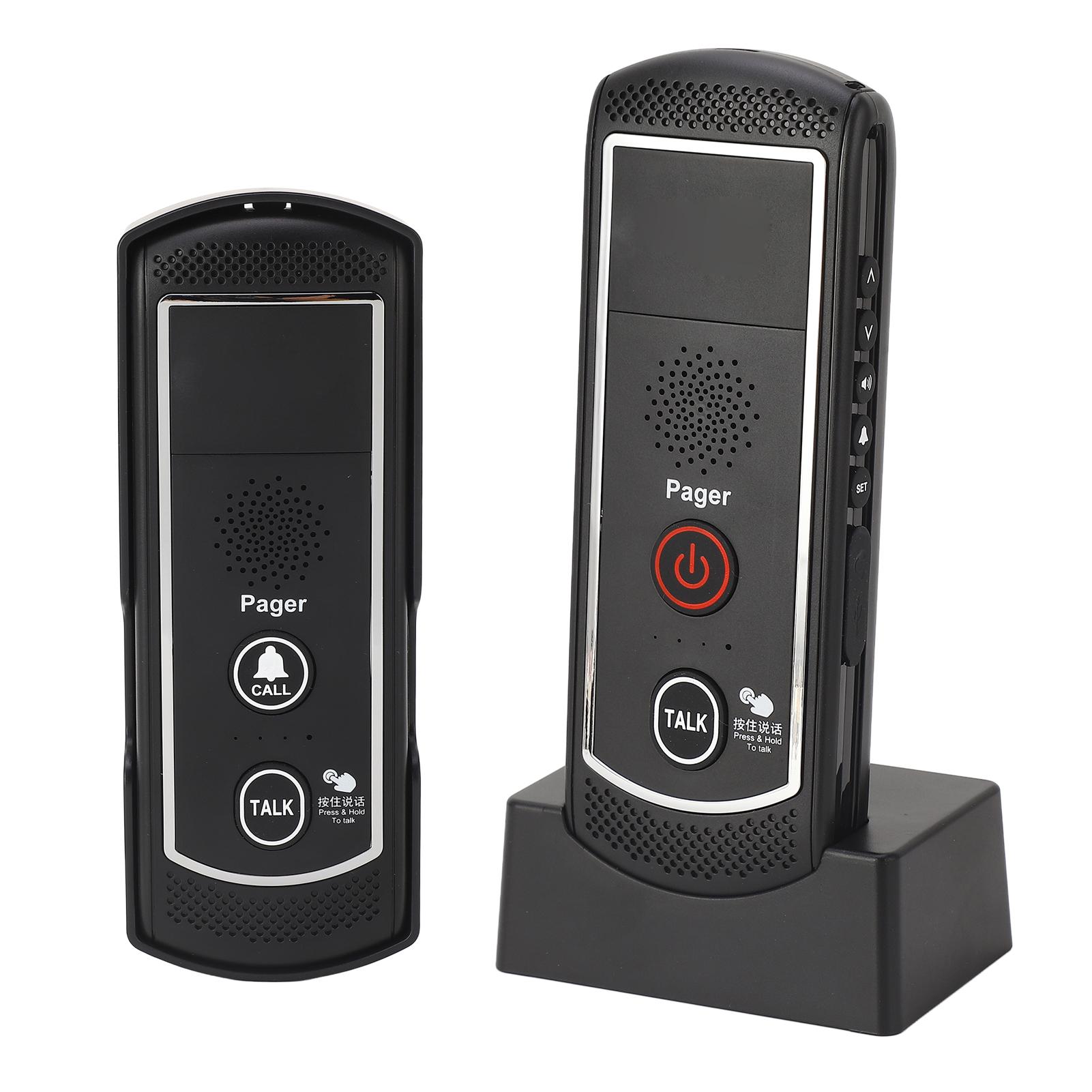 

Беспроводной голосовой дверной звонок 2000 м Сильный сигнал IP44 Водонепроницаемый Двусторонняя связь Дверной звонок для дома Виллы Офиса