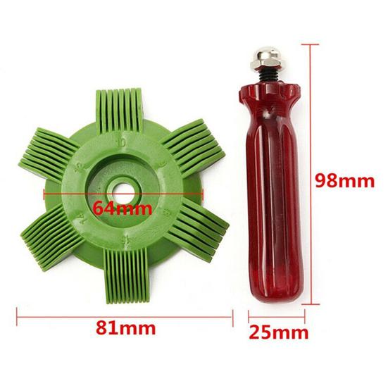 Air Conditioner Fin Condenser Comb Coil Cleaner Refrigeration Radiator Tool