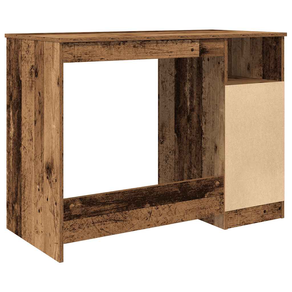 Vidaxl Biurko, Stare Drewno, 102X76X50 Cm, Materiał Drewnopochodny