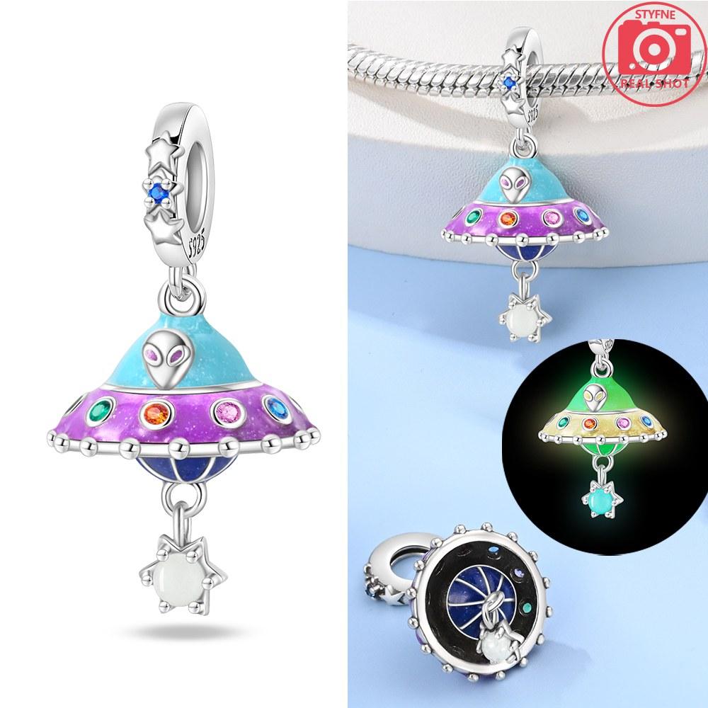 Charms Plata Hasen-Astronauten-Anhänger in Kupferfarben für Charms-Armbänder zur Schmuckherstellung