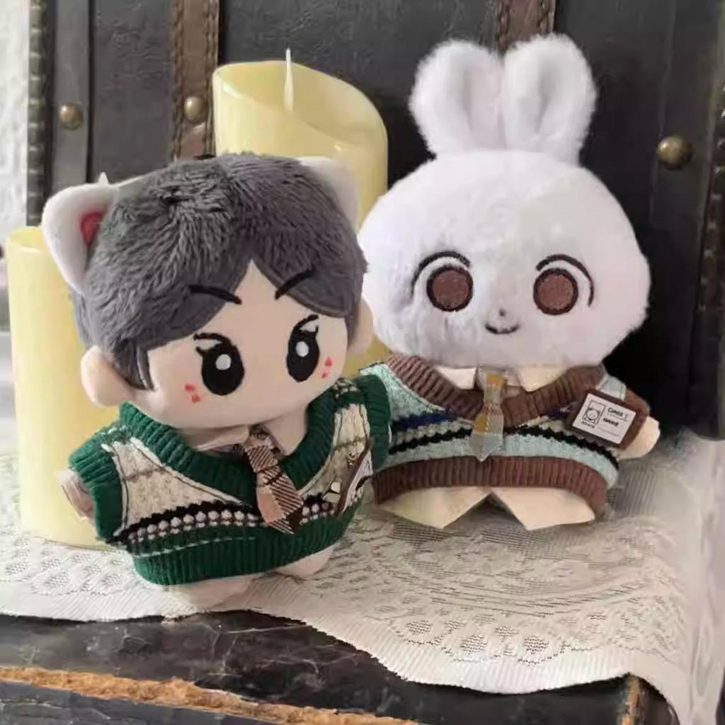 10cm Genuine Cotton Doll Sweater - School Style