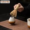 Kiln-change Wave Crescent Moon Matcha Bowl Ceramic Tea Craft Stand Tea Brush Support Song Dynasty Teapot Tool Teaset Accessories