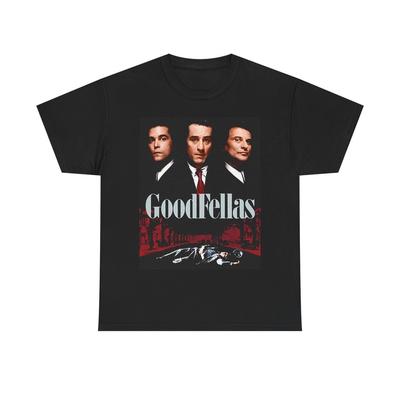 Goodfellas T-Shirt Vintage 90er Jahre Film Gangster New York Retro Unisex Schwere Baumwolle
