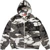 Arc Thermal Lined Zip Up Hooded Sweatshirt Snow Camo