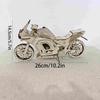 Adult 3D Wooden Puzzle Motorcycle Model Kit DIY Handmade Crafts Create Unique Birthday or Christmas Gifts