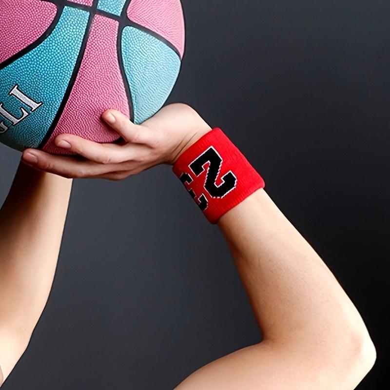 Baumwolle Sport Stirnband Nummer 24 Elastisches Schweißband Schutz Basketball Tennis Sport Erwachsene Kinder Fitnessstudio Fitness Schweiß Haarband