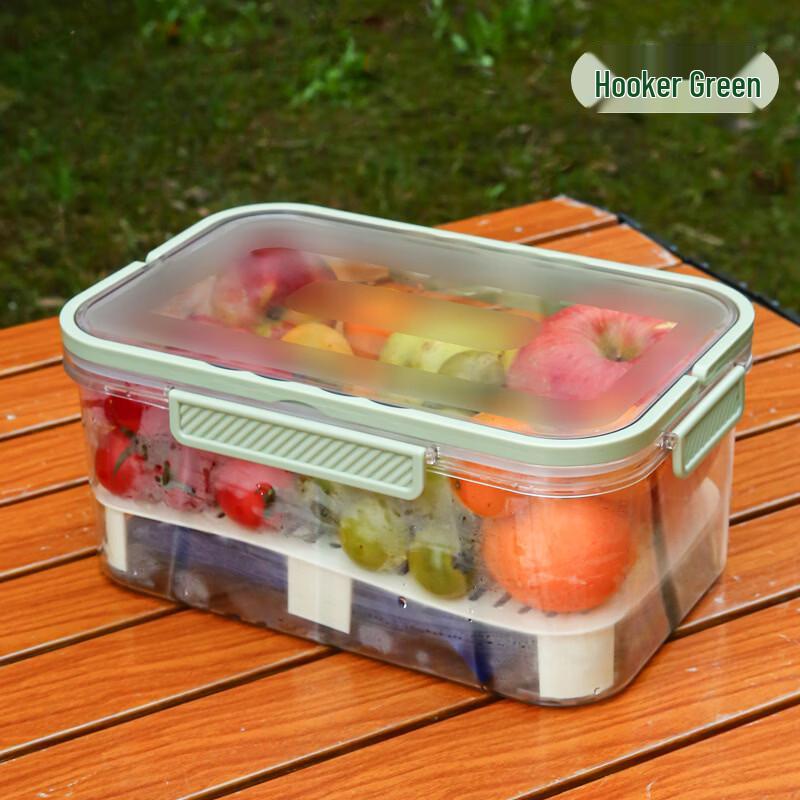 Portable Drainable Food Storage Containers