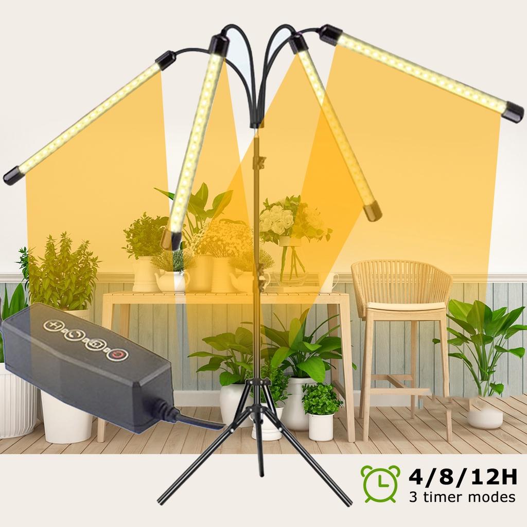 5V USB LED Grow Light LED Plant Light Full Spectrum Phyto Lamp With Tripod Stand For Indoor Vegetable Flower Seedling