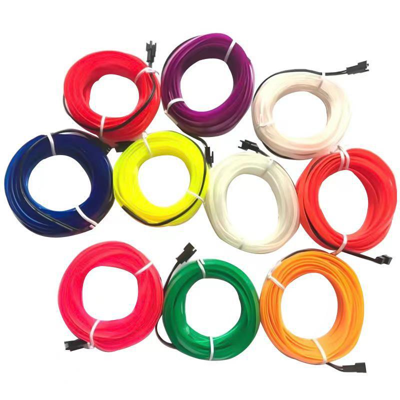 Car Interior LED USB Light Strip - Atmosphere & Cold Lighting, Wireless Installation