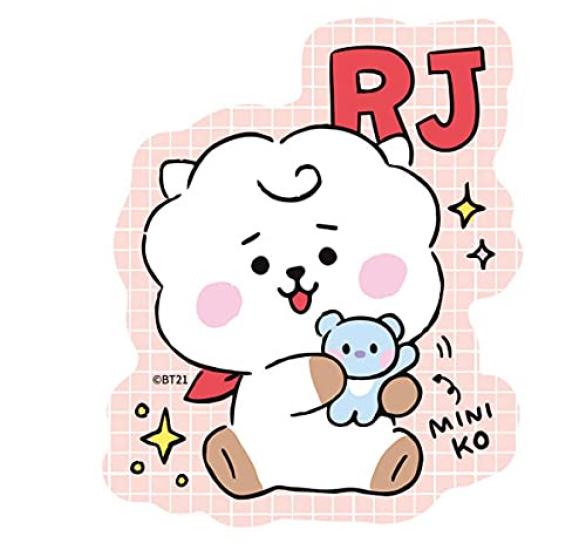 

Наклейка BT21 мини МОЙ МАЛЕНЬКИЙ ДРУЖИЩЕ Вырубная (2)RJ