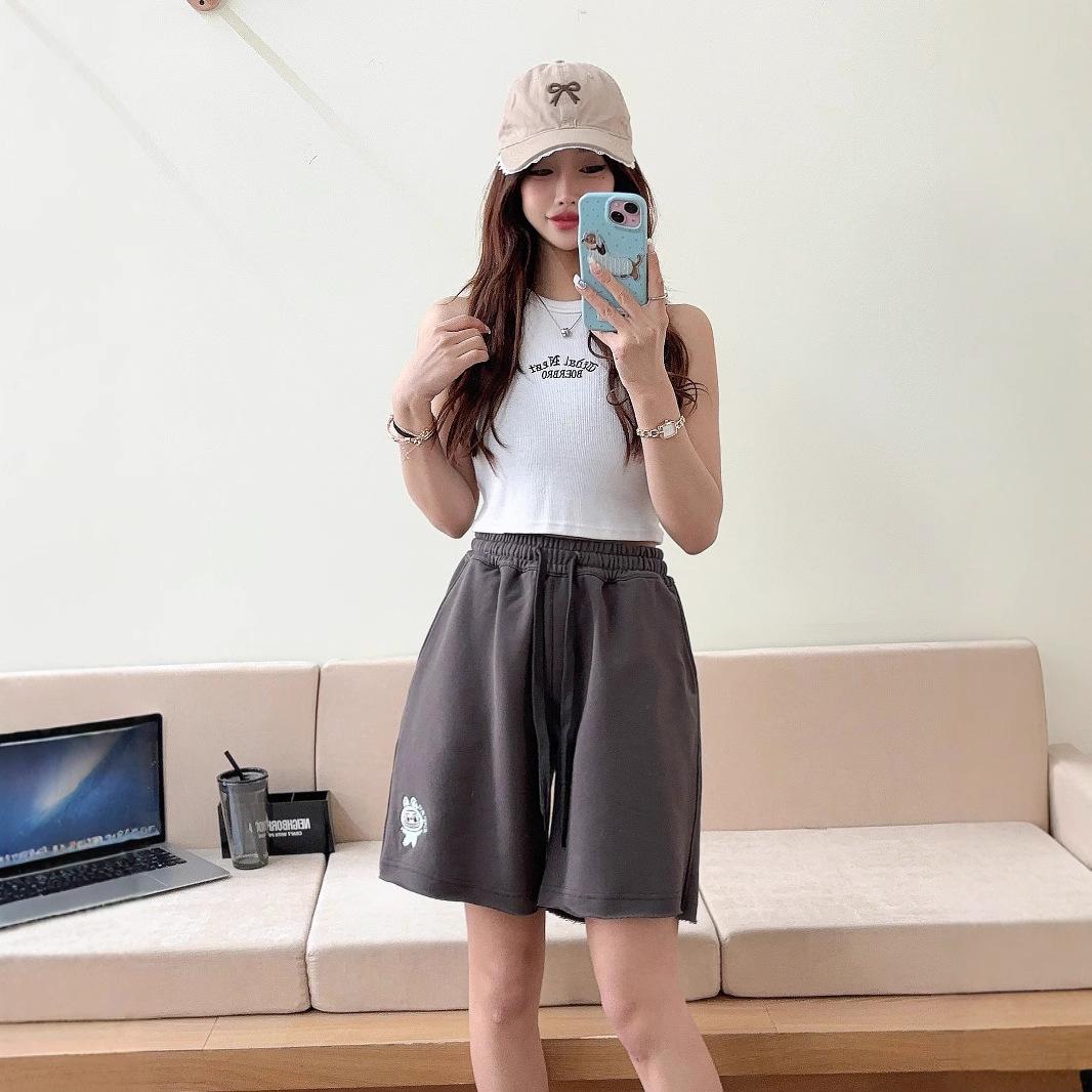 

Biaotlife Women s Pure Cotton Terry Rolled-Edge Casual Summer Shorts 2025 XL