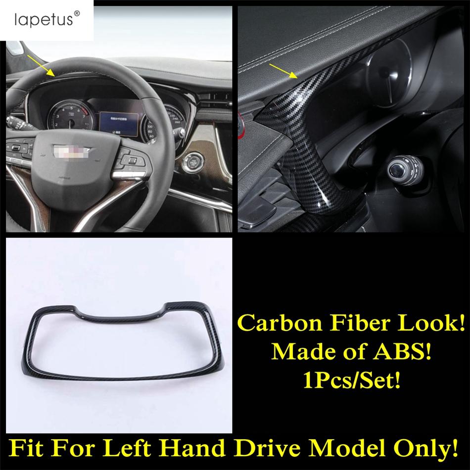 Gear Shift Water Cup Holder / Window Lift / Head Lamp / Reading Light Frame Cover Trim For Cadillac XT6 - Accessories