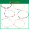 Einzigartiges Stern- und Mond-Armband-Set Vielseitiger Stil für verschiedene Anlässe Großartig für Jubiläen und Geschäftsgeschenke