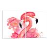 2x GLASS PROTECTIVE PLATE FOR STOVE 40x52 FLAMINGOS