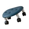 Low Roller Seating PU   Plastic Structure Movable   Wheels Stool for Living Room Baby Room