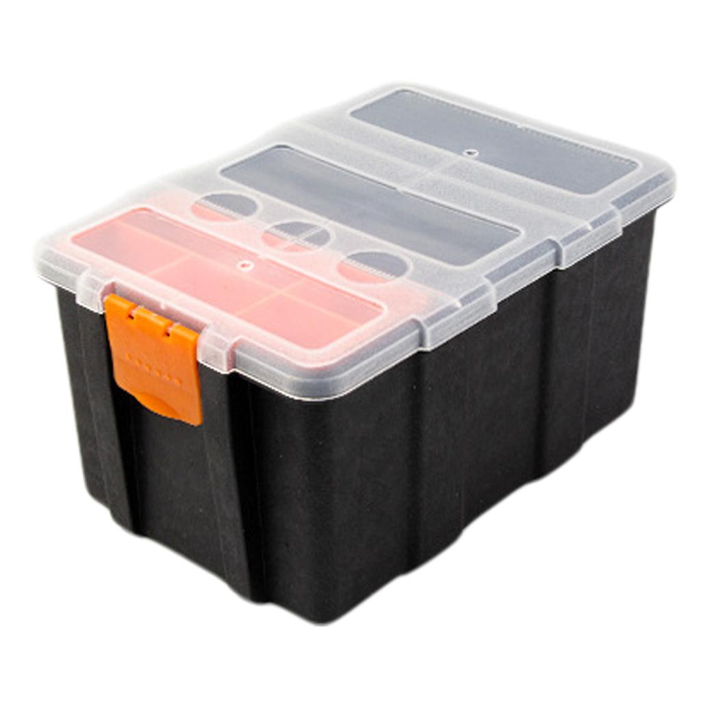 Portable Screw Box Organiser With Adjustable Dividers For Tools Screw Organiser Storage Box Nails