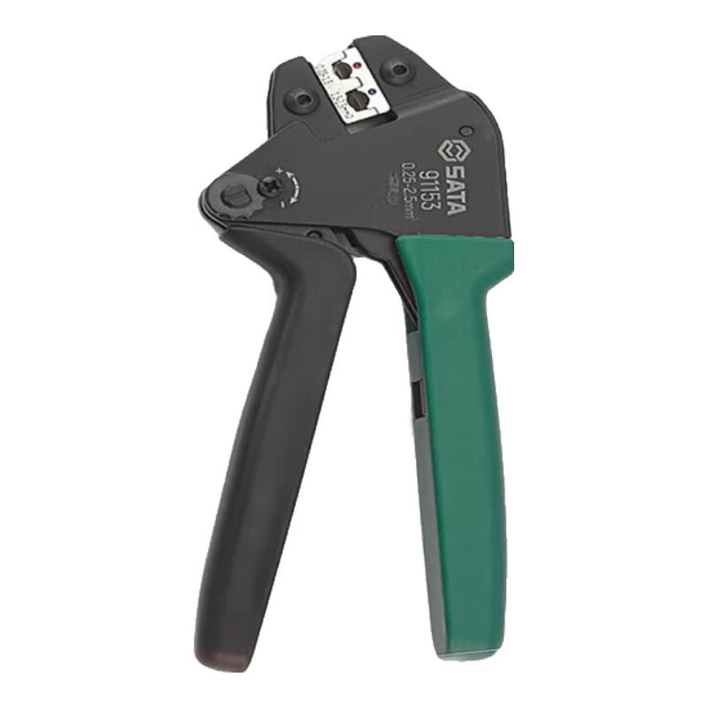 Профессиональный обжимной инструмент для разъемов SATA 0.5-6 mm²