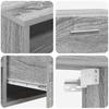 FLORIN 3 Piece TV Cabinet Set with Doors