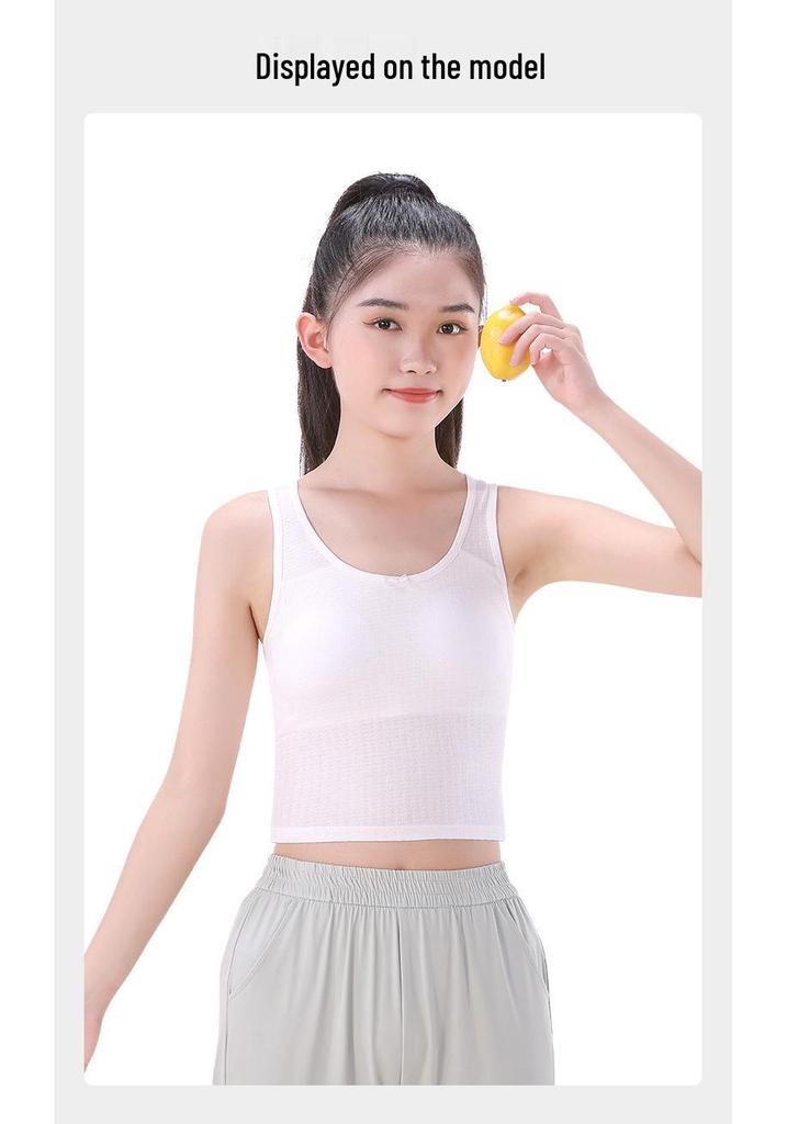 Middle School Girls' Breathable Mesh Training Bra (Ages 11-14)
