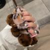Cute Hairy Leopard Print Mobile Phone Lanyard Wrist Strap Lady Hand-Held Chain Short Anti-Lost Cell Phone Keychain Pendant