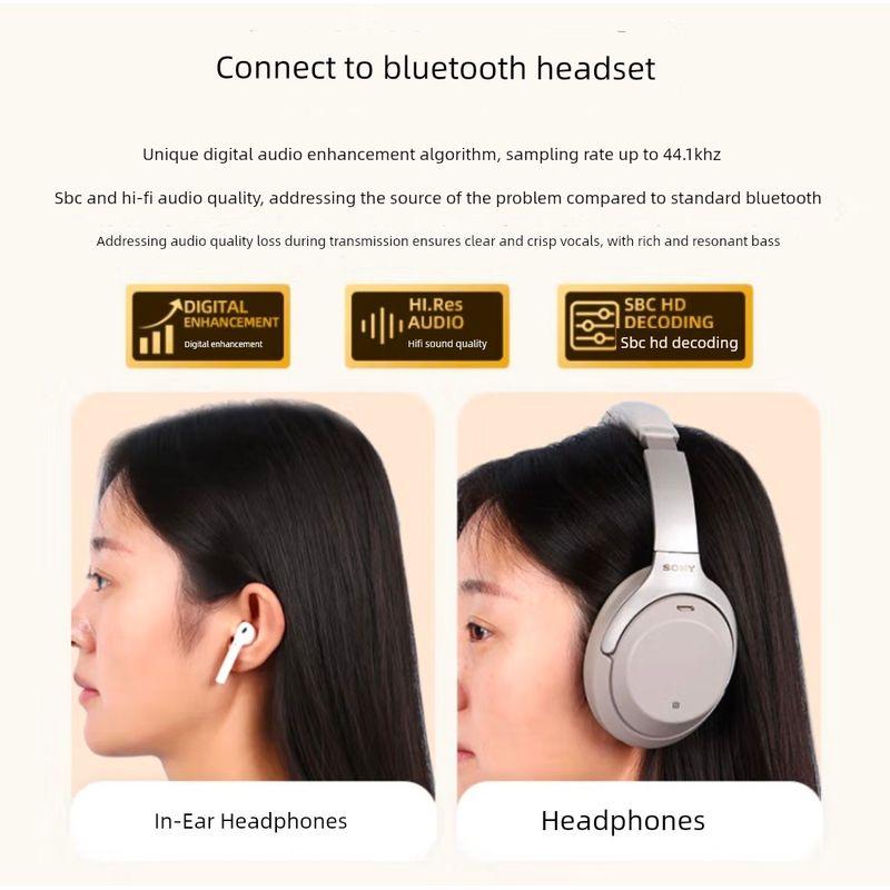 Biaz USB Bluetooth Adapter 5.4 Transmitter Bluetooth Receiver Module for Connecting Keyboards, Mice, Speakers, and Headphones