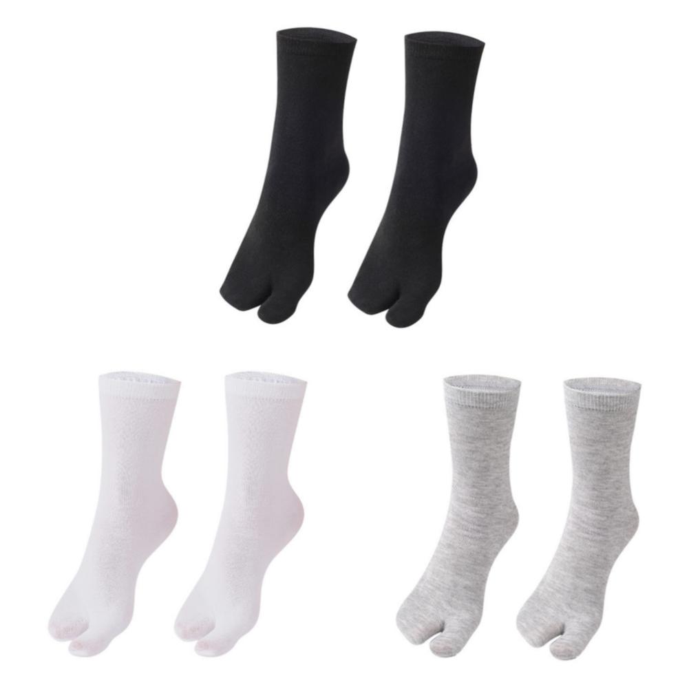 Modne skarpetki z palcami Tabi w stylu japońskim dla mężczyzn i kobiet, letnie, z włókna, dwupalcowe, do kimono, japonek, sandałów, skarpetki Tabi z rozdzielonym palcem