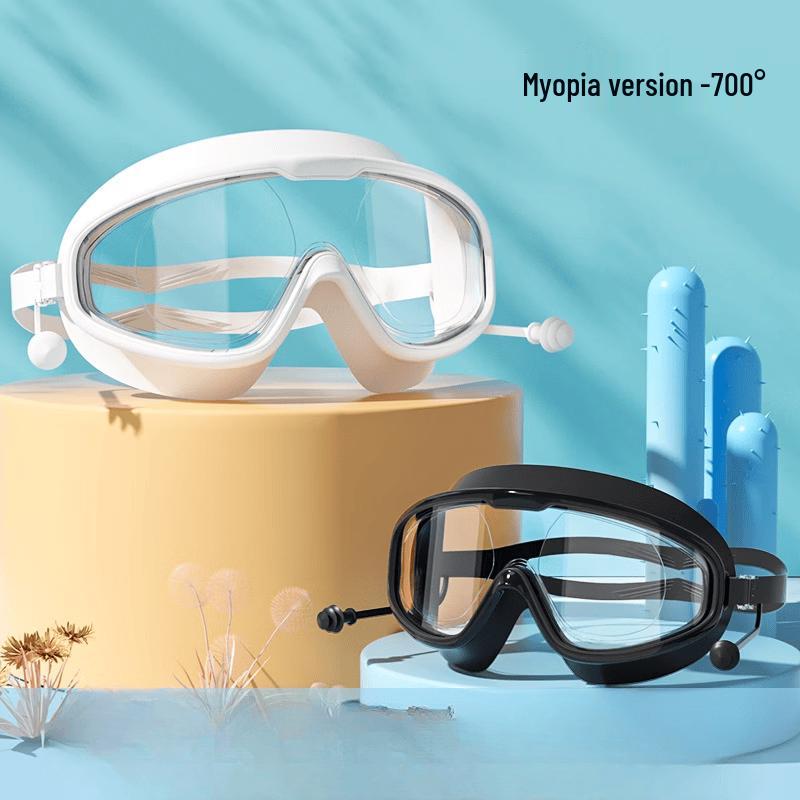 Myopia Corrective Anti-Fog Swimming Goggles