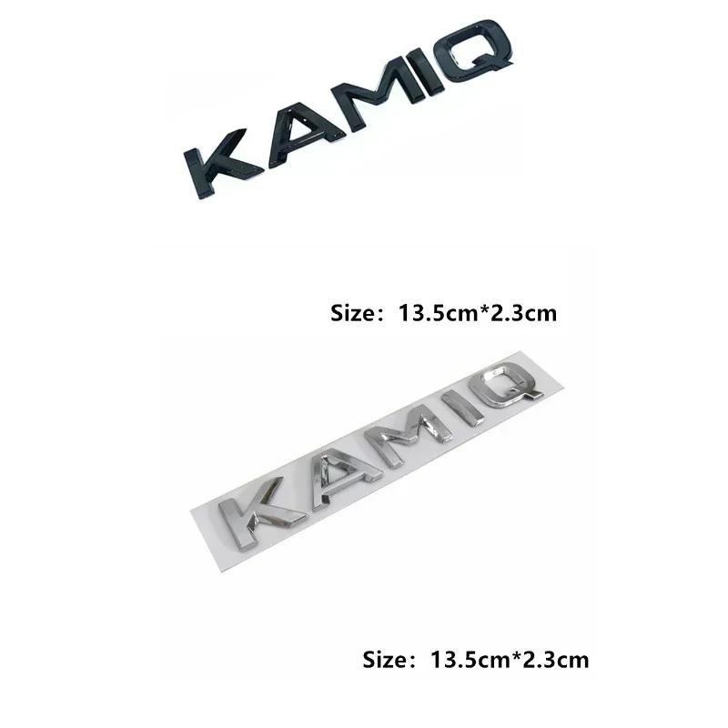 Naklejka Samochodowa 2025 Gorące Naklejki z Literami dla SKODA Logo 4x4 Karoq Kamiq Kodiaq Superb Octavia A7 Tour Rapid Yeti Emblemat Tylnej Klapy Samochodu