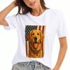 Golden Bear Unisex Baumwoll-T-Shirt, Premium-Baumwolle mit Grafik, Langlebig, Lässig und Modisch, Süßer Bär, der nach Stern greift, Perfekt für den Alltag