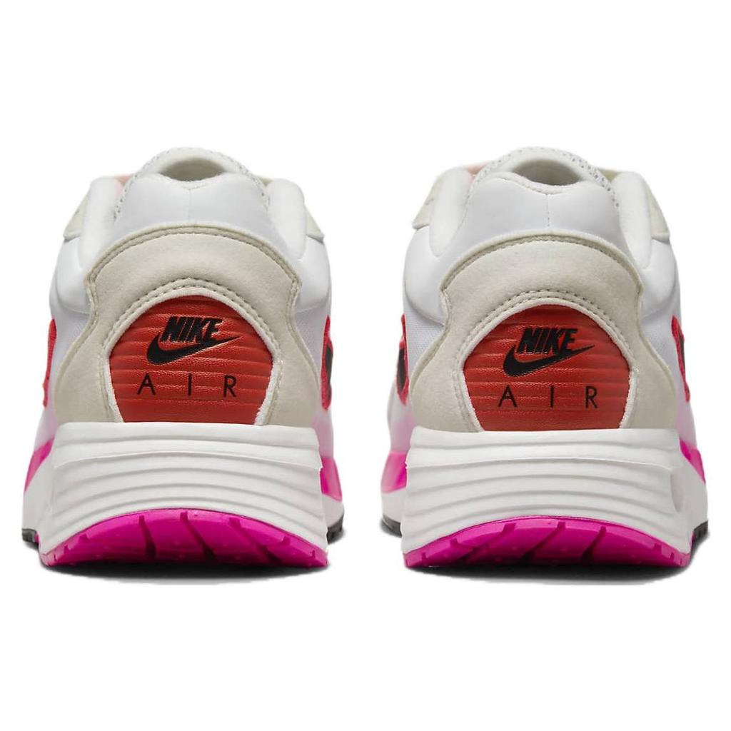 Nike Air Max Solo White Pink Crimson Women Sneakers Summit-White Bright-Crimson Fierce-Pink FN0784-102