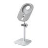 Elecom MagSafe Charger Extendable Arm Desktop Free Silver Stand, Stand, Angle, AMS-DSCHARMSV