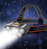 5 LED Powerful Headlamp Strong Light Headlight Built-in 18650 Battery Rechargeable Outdoor Camping Fishing Adventure Flashlight