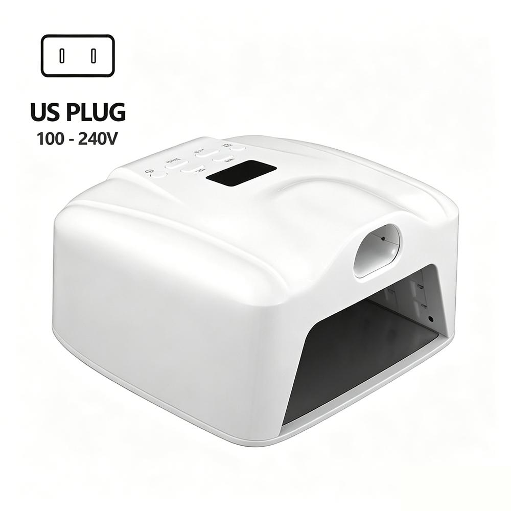 2 IN 1 Nail Lamp Single Toe Single Finger Gel Nail Curing Lamp Full Hand Fast Drying LED Light Nail Dryer Auto Sensor Dual Lamp