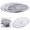 Kitchen Oil Proofing Lid Filter Foldable Handle Frying Pan Cover Splatter Screen