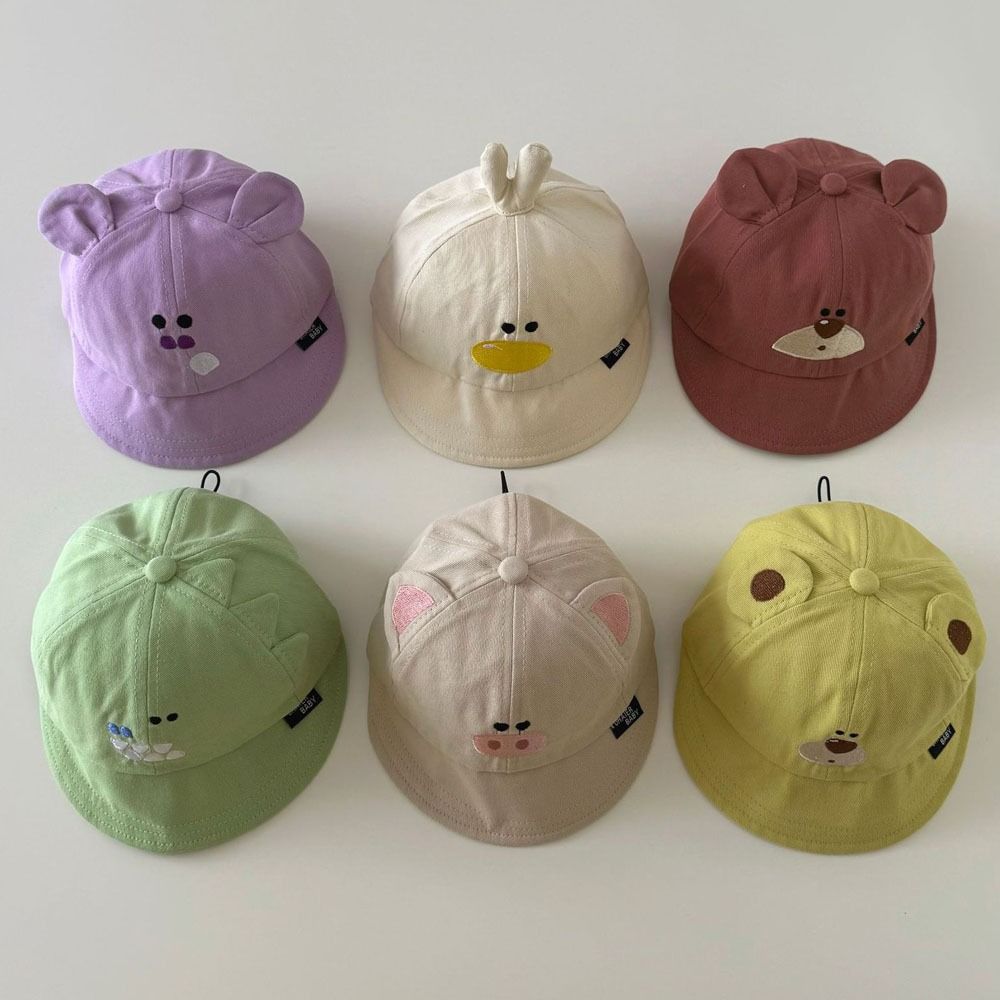 

Cartoon Kids Baseball Caps Adjustable Sunscreen Cap Spring Summer Autumn Baby Caps Boys Girls