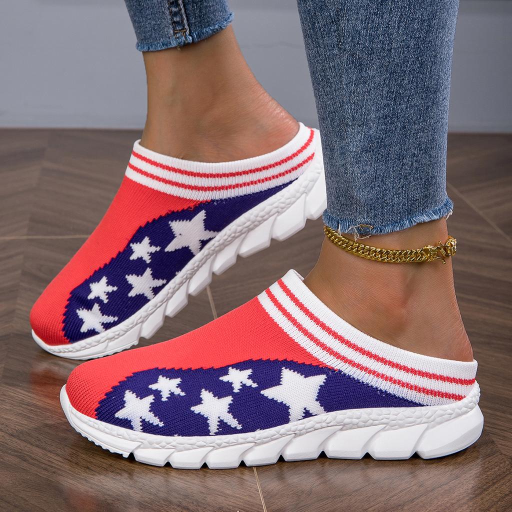 MCTIN Halbschuhe Damen Sommer Outdoor Wear Atmungsaktive Mesh-Lochschuhe Weiche Sohle Sandalen