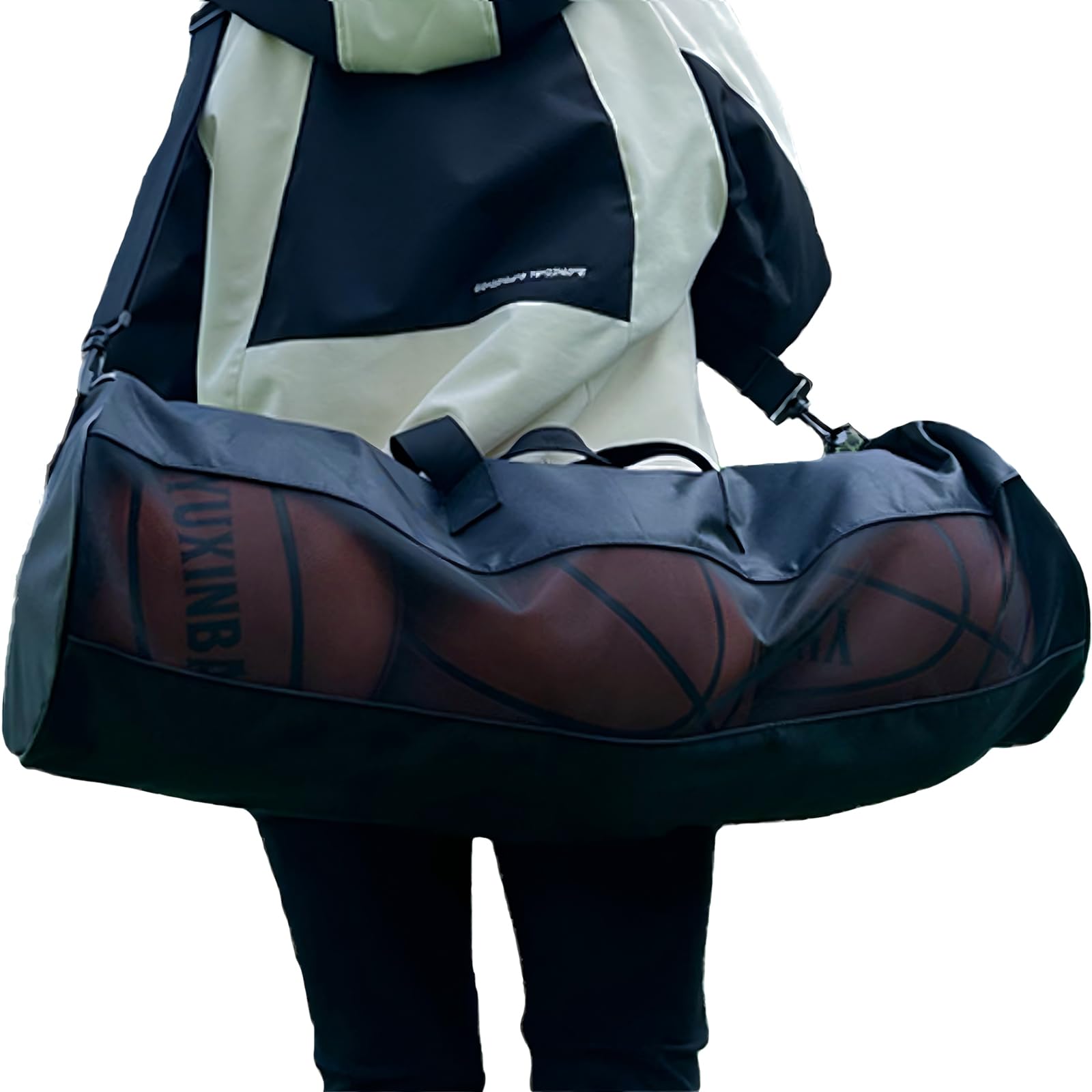 

MINGYI TECH Ball Ball Storage Bag for Soccer and Washable Vinyl Storage Bag for Sports Equipment and Clubs Net, Balls, Basketballs, Footballs,