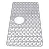 Kitchen Sink Mat Silicone Scratch Resistant Anti Slip Water Proof Reusable Multifunction for Dishes