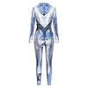 3D Print Men Zentai Suit Women Sexy Bodysuit Couple Reflect Pattern Catsuit Back Zipper Cosplay Costume Party Clothes
