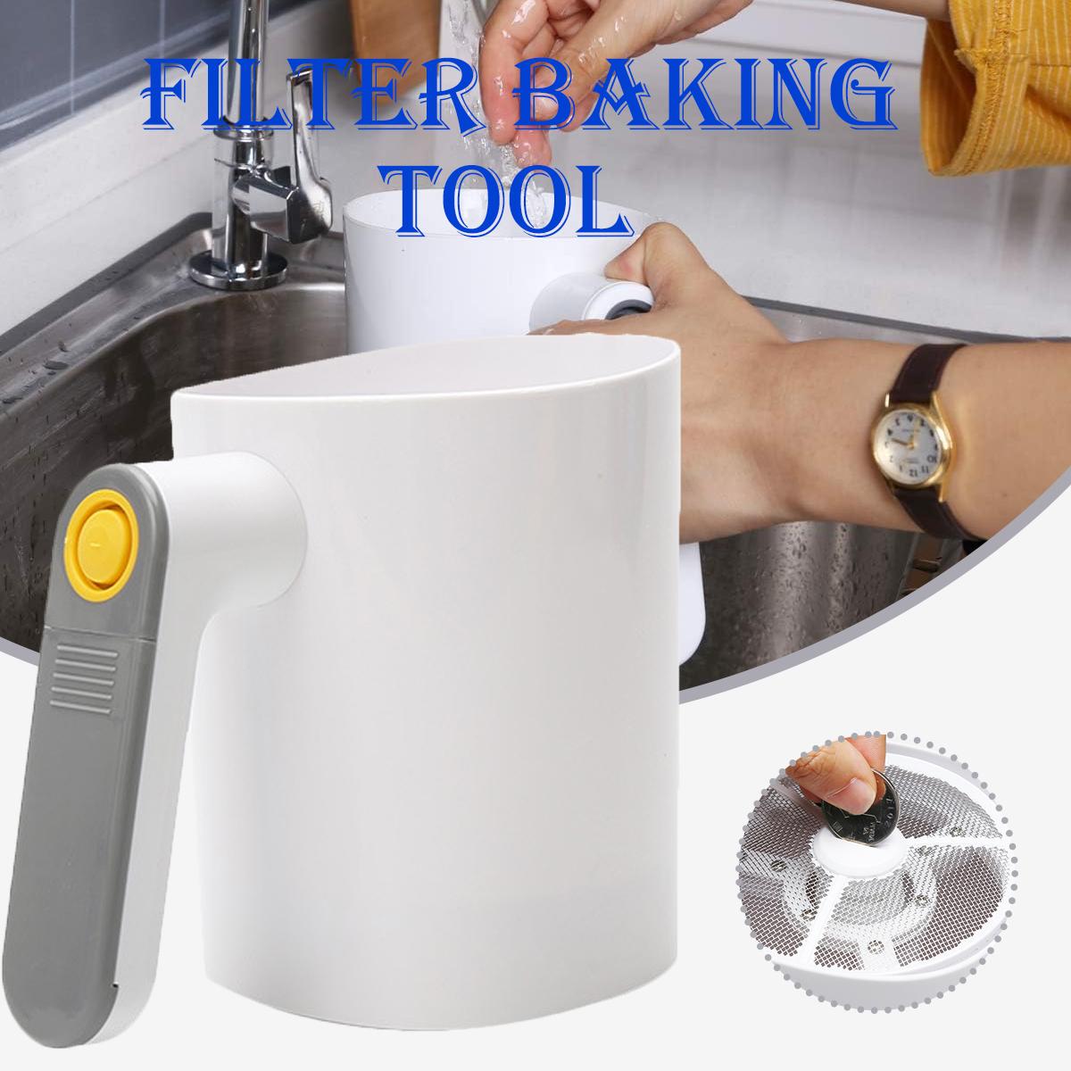 

PDTO Электрический просеиватель для муки с батарейным питанием Ручное сито для муки для приготовления выпечки