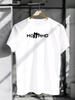 White T-Shirt with Nogano Print