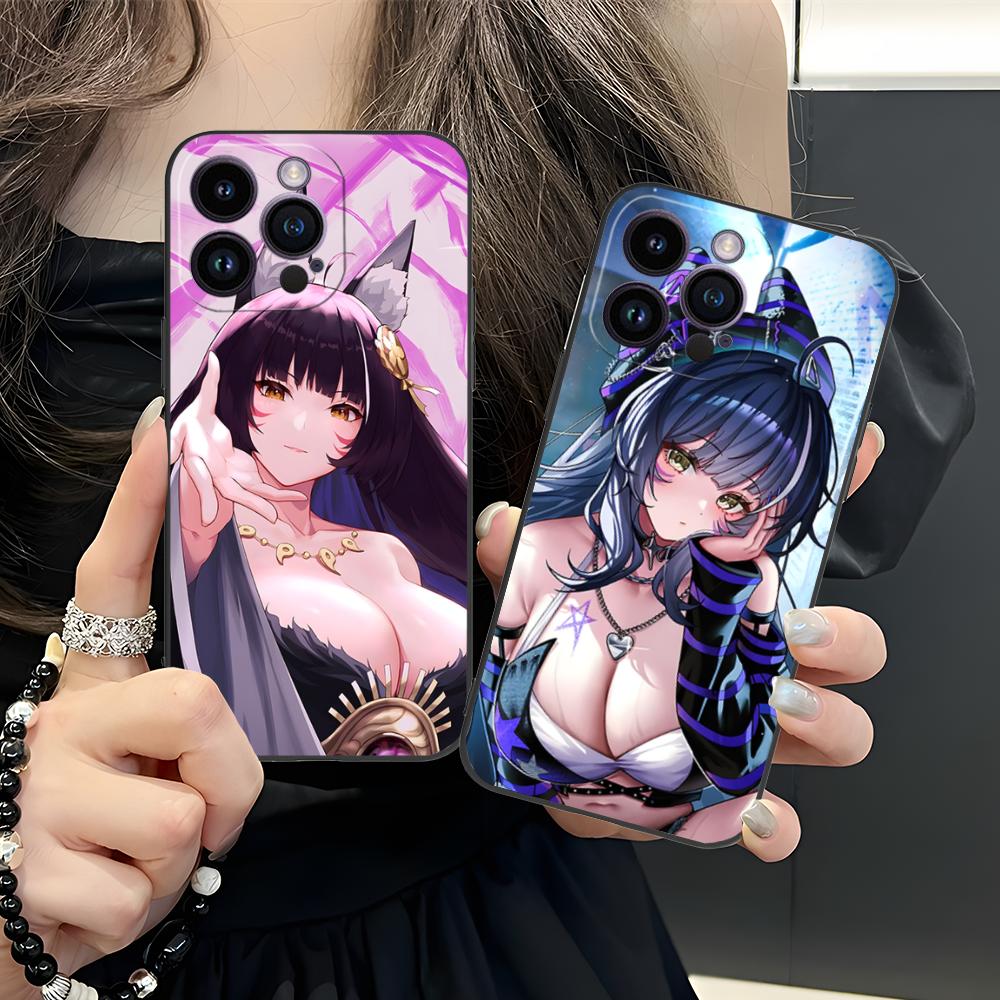 Azur Lane Musashi Matte TPU Mobile Phone Case for iPhone 17 16 15 14 13 12 11 X XR XS 8 7 Air Pro Max Plus Mini Colorful Cover
